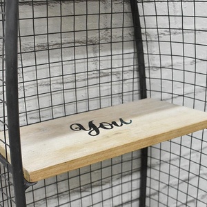 Mensole da Parete <span class=keywords><strong>Vintage</strong></span> Cinesi a Forma di Barca, Arredamento Industriale in Metallo, Scaffale Galleggiante in Ferro - Product Image 5