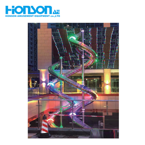 منزلق للتسلق كبير من الفولاذ المقاوم للصدأ بساحة للعب في الهواء الطلق غير قياسي - Product Image 4