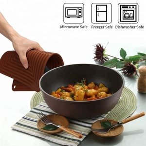 Alfombrilla de silicona resistente al calor para cocina, soporte para tapa de <span class=keywords><strong>olla</strong></span> caliente - Product Image 4