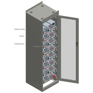 2v 1000ah lead deep cycle battery 12v battery cabinet