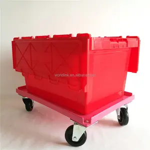 60L Aufbewahrung sbox aus Kunststoff 50kg Transport koffer mit großem Volumen