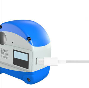 סרט מדידת לייזר מדידת קלטת גומי קלטת מקרה רב תפקודי פלדה אישית ABS למדוד פלסטיק מותאם אישית לוגו 1.5m שחור - Product Image 5