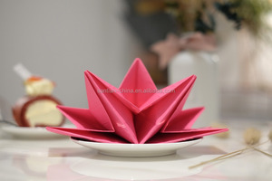 Serviettes <span class=keywords><strong>en</strong></span> papier <span class=keywords><strong>Origami</strong></span>, décoratives <span class=keywords><strong>de</strong></span> fête <span class=keywords><strong>de</strong></span> mariage, pièces - Product Image 5