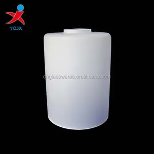 Abat-jour en verre cylindrique, lustre cylindrique, lampe, Chandelier