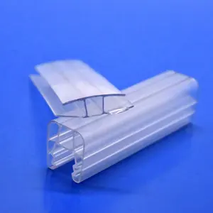 Épaisseur standard moderne (4-16mm) Accessoires de connecteur de feuille de <span class=keywords><strong>polycarbonate</strong></span> durables et écologiques étanches - Product Image 2