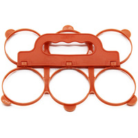 Di plastica Pop-top Birra Può Carrier 6 Pack