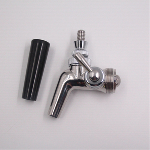 304 robinet <span class=keywords><strong>à</strong></span> bière en acier inoxydable robinet de contrôle de débit fût robinet avec poignée EN ABS pour le taraudage chambre - Product Image 3