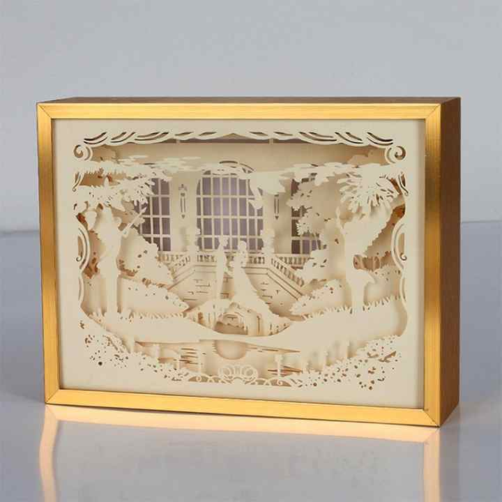 シャドーボックス ライト額縁 光と影 額縁 フレーム ルーム