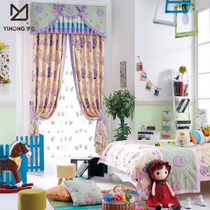 della tenda della finestra del modello del fumetto di mancanza di corrente elettrica in tessuto <span class=keywords><strong>per</strong></span> i <span class=keywords><strong>bambini</strong></span> camera da letto - Product Image 4