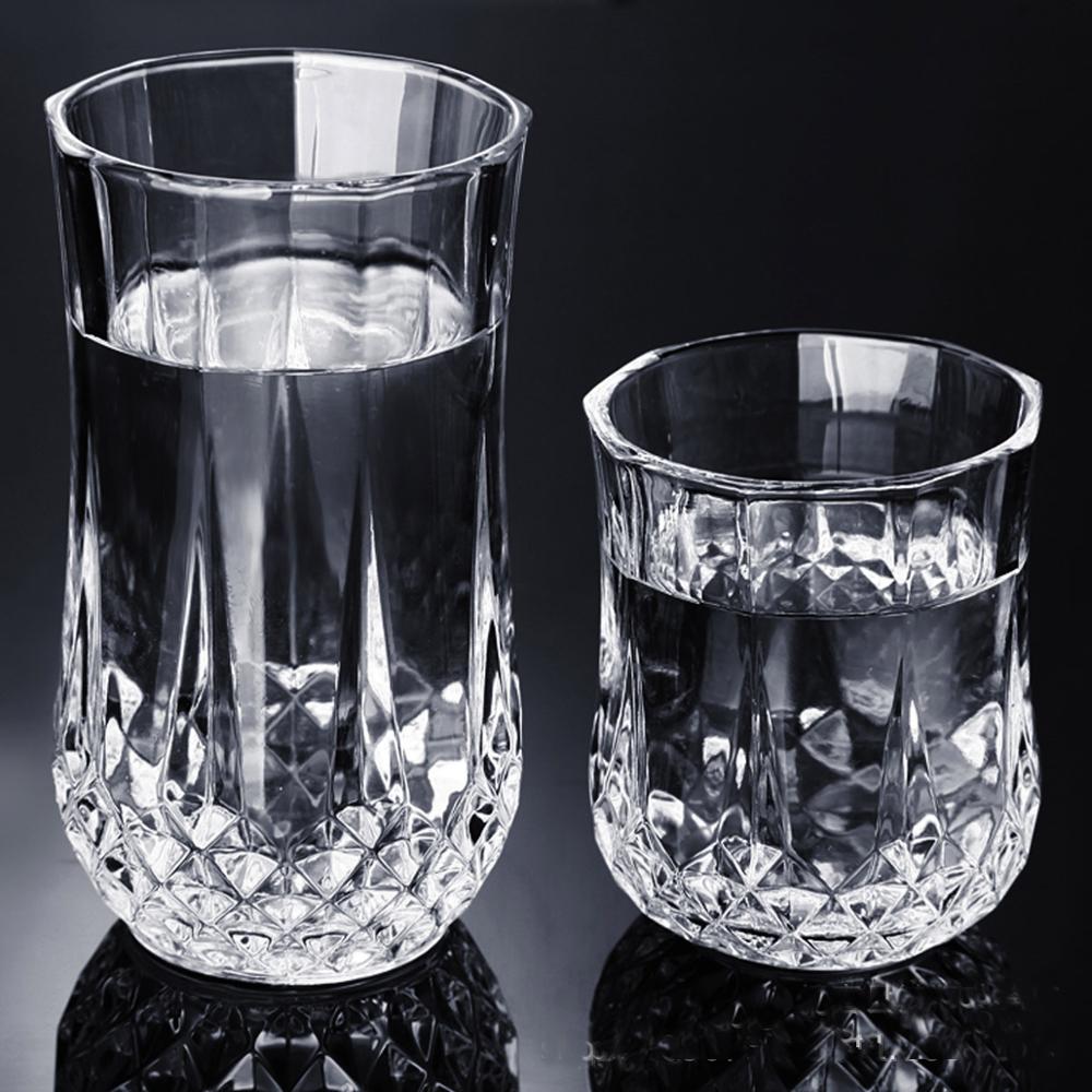 Custom logo lead free luxury heavy base whisky glasses old fashioned whisky glass