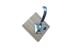 Multifunctional Wooden Removable <b>Hook</b> with Magic <b>Hook</b> Space-Saving <b>Tools</b> - Product Image 2