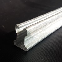 AISI SDL Système de rail transversal de plafond en métal traditionnel Tôle d'acier galvanisée Immeuble de bureaux traditionnel de 5 ans
