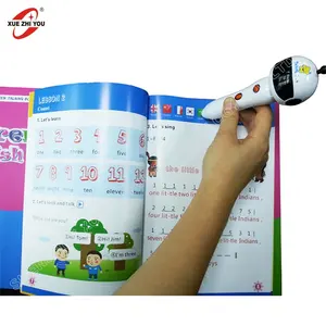 Manufacturer Preschool Arabic Reading Pen Magic Pen for Children English Talking Pen Book