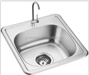 Lavabo rectangulaire en acier inoxydable pour camping-car, <span class=keywords><strong>caravane</strong></span>, yacht, bateau, train et toilettes publiques mobiles, évier de cuisine GR-Y527 - Product Image 5