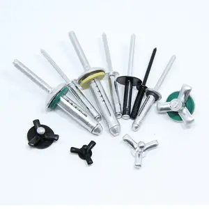 Rivets étanches en aluminium Bulb Tite Bulb-tile à trois plis avec rondelle - Product Image 1