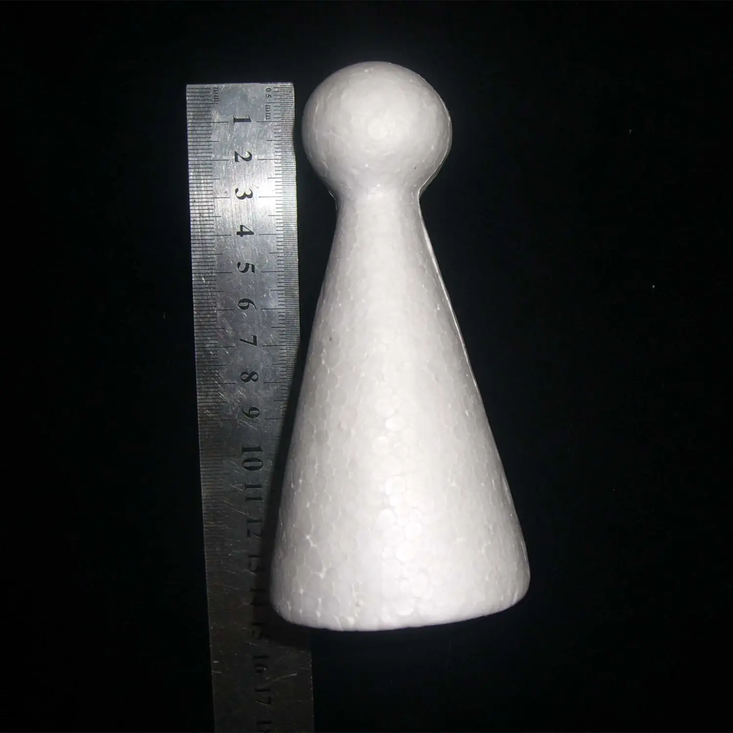 Poupée en mousse de Styrofoam, en polystyrène, pour création artisanale faite à la main