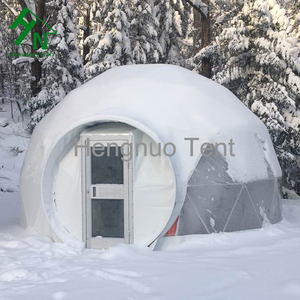 5 M PVC fuerte tela <span class=keywords><strong>nieve</strong></span> glamping tienda de la bóveda con ventana - Product Image 5
