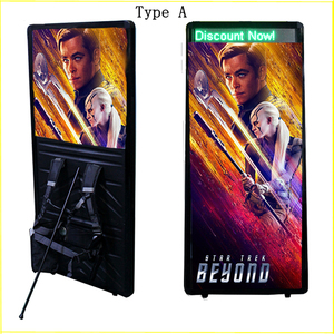 ป้ายโฆษณาดิจิทัลแบบพกพาบนหลังแบบ LED ที่สามารถตั้งโปรแกรมได้ สำหรับใช้งานกลางแจ้ง - Product Image 3