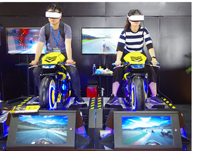 Passionnant VR Simulateur De Moto Conduite Machine De Jeu De Course de Simulation VR Emballant <span class=keywords><strong>F1</strong></span> Siège - Product Image 3