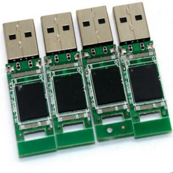 USB-флеш-накопитель 2,0 PCBA с чипом от 1 Гб до 128 ГБ, 3,0 otg, 2 в 1, без одежды, USB-чип для Type-c или Android, Прямая поставка с фабрики