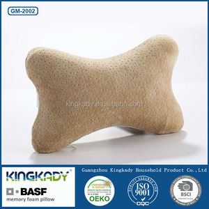 nueva venta al por mayor de espuma de memoria Confirtable <span class=keywords><strong>la</strong></span> forma del hueso espuma de memoria cuello almohada tetas - Product Image 2