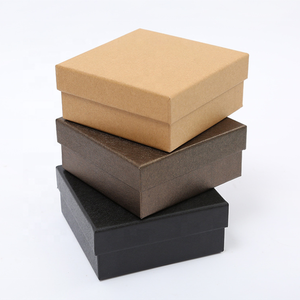 Custom Brown Kraft Small Paper Jewelry Box