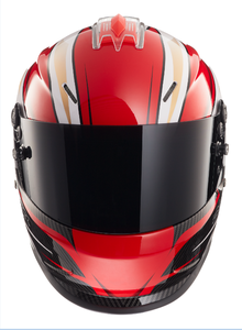 Casque intégral de course BSR BF1-730, matériau composite SNELL SA2025, doublure en mousse - Product Image 4