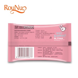 Rounuo-paquete pequeño de <span class=keywords><strong>toallitas</strong></span> húmedas con 10 piezas para el cuidado del bebé - Product Image 2