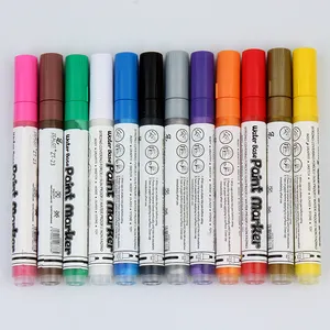 Zealot brand 12 colors acrylic paint markers acrylic pens