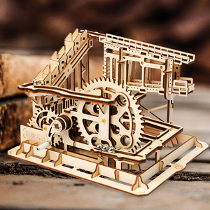 <span class=keywords><strong>Robotime</strong></span> <span class=keywords><strong>Rokr</strong></span>, Almacén en EE. UU., LG502, Juguete de Construcción Mecánico de Canicas, Rompecabezas 3D de Madera para Adultos - Product Image 5