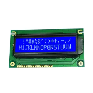 China altamente profissional que faz a 1602 caracteres módulo display lcd