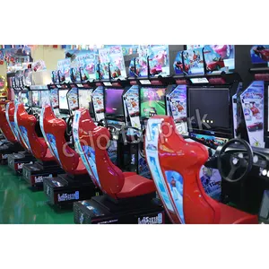 Game Machine Colorful Park Outrun HD Arcade Car Racing Game Machine