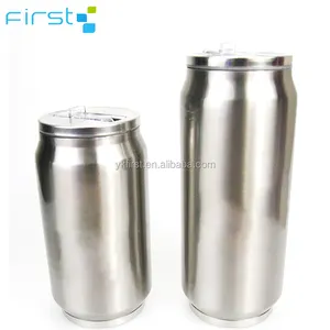 280ml 380ml 10oz 12oz Stainless Steel Vacuum Cans Thermos Can Cola Mug