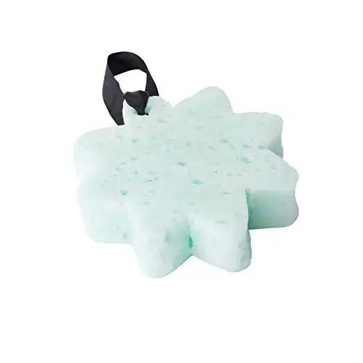 Wholesale private label peeling Soap Sponge shower soapy sponge with soap inside fashional double side rubber sponge applicator