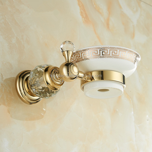 Porte-<span class=keywords><strong>savon</strong></span> mural en laiton moderne de luxe, finition dorée, écologique, porte-<span class=keywords><strong>savon</strong></span> en céramique imperméable <span class=keywords><strong>pour</strong></span> salle de bain, utilisation sous <span class=keywords><strong>la</strong></span> douche - Product Image 2