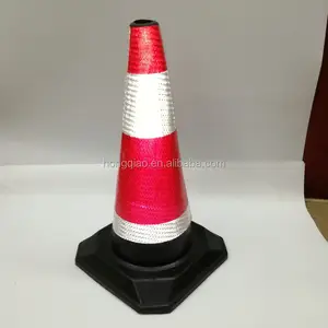 700mm reflective heavy duty rubber road traffic cones