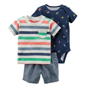 INS Bambini T-Shirt Pantaloni della tuta Set di <span class=keywords><strong>Abbigliamento</strong></span> Stampato Carino Modello In Cotone Vestiti Del Bambino Set - Product Image 6