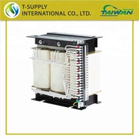 Transformateur triphasé 440V/220V 100kVA/80kVA à bobine toroïdale de type sec 50/60Hz, boîtier série TS, CE ISO, cuivre/aluminium, IEC