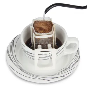 50 teile/paket Tropf Kaffeetasse Filter beutel Hängende Tasse Kaffeefilter Kaffee und Tee Werkzeuge