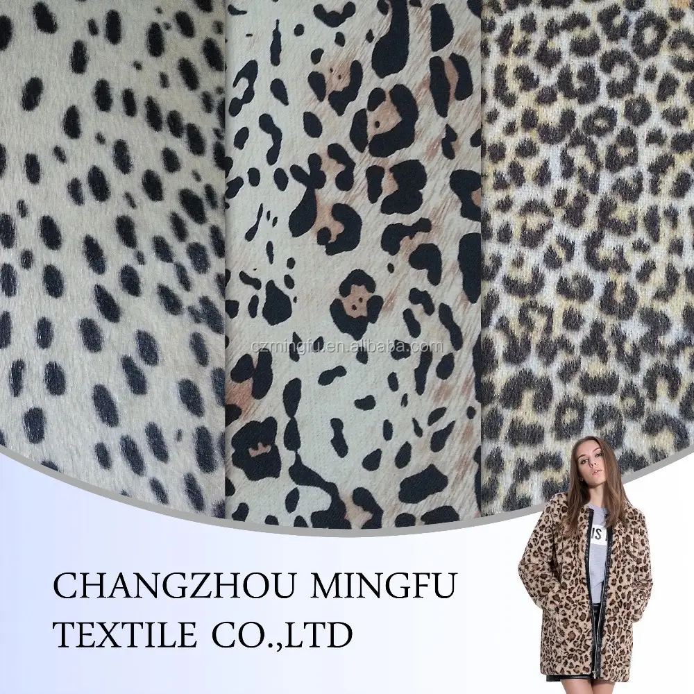 china wholesale High Quality wool fleece fabric or Wool and Polyester Woven Fabric for coats