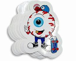 Di colore completo su misura popolare stampa vinyl die cut <span class=keywords><strong>sticker</strong></span> kawaii