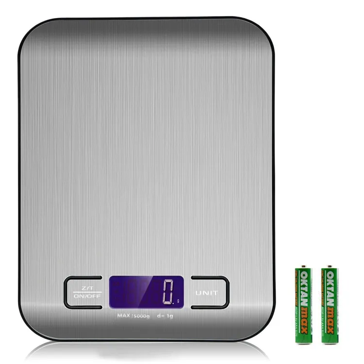 Высокопрочные Водонепроницаемые многофункциональные цифровые кухонные весы (с батареей)