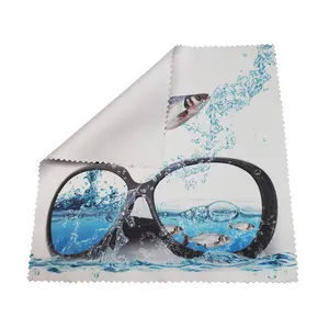 Microfiber Eyeglass Cloths Custom Print Microfiber Eyeglasses/Eyewear/Sunglasses Cleaner Cloth