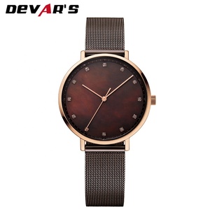 Tùy chỉnh LAU/mẹ ngọc trai quay lady cổ tay watch cổ điển bạc phụ nữ kim cương xem - Product Image 2