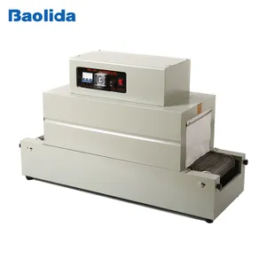 Semi-auto BS-260 infrared shrink packaging machine, heat shrink wrapping machine