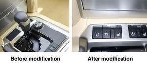 Sistema de refrigeración y calefacción de dos asientos delanteros de cuero para Toyota Land Cruiser LC200 - Product Image 3