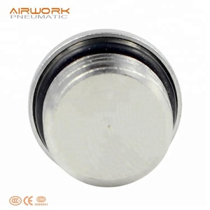 <span class=keywords><strong>Bouchon</strong></span> <span class=keywords><strong>d</strong></span>'extrémité en laiton fileté mâle à tête hexagonale intérieure - Product Image 6