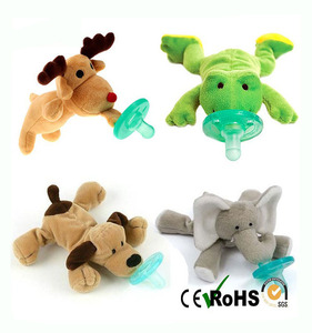 EN71 CE Standard Infantile <span class=keywords><strong>Attache</strong></span>-Sucette Jouet En <span class=keywords><strong>Peluche</strong></span> Singe Bébé Alimentation Jouet avec PP Coton Remplissage - Product Image 3