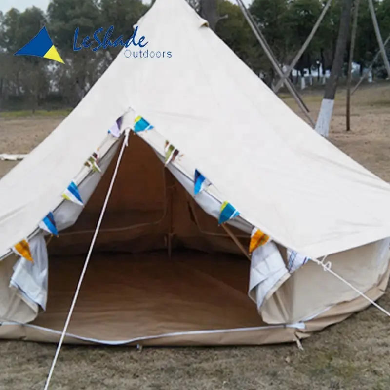 2014 في الهواء الطلق التخييم خيمة في الهواء الطلق قماش جرس خيمة للبيع