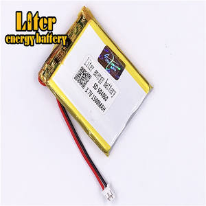Plug <span class=keywords><strong>2</strong></span>.0-<span class=keywords><strong>2</strong></span> P lithium polymer battery 504050 3.7 V 1500 mah Li-polymer lipo battery battery with wire lead - Product Image 1